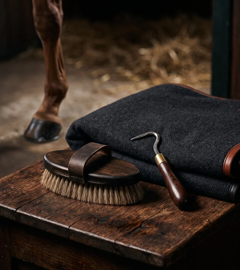 Polo horse grooming and care essentials